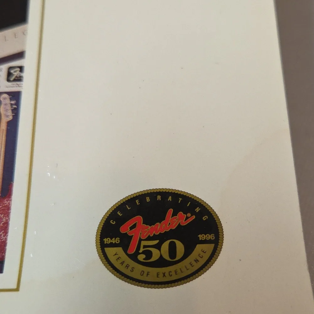 Fender Guitar 50th Anniversary Calendar Music Guitars Vintage Office